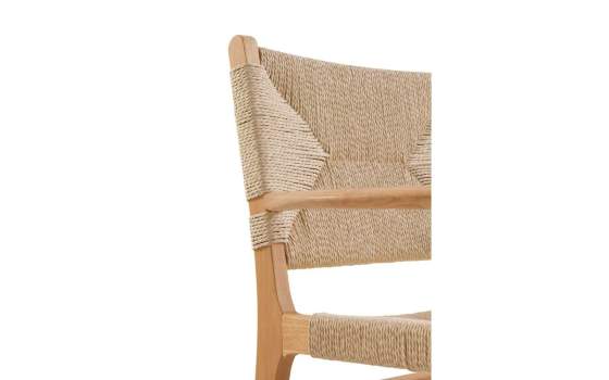 Sillon Madera Con Asiento Respaldo Trenzado Cuerda Serie Hevea Sillon Madera Con Asiento Respaldo Trenzado Cuerda Serie Hevea