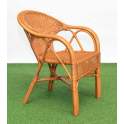 Sillon Medula y Rattan Tejidos Color Miel Serie Arismas Sillon Medula y Rattan Tejidos Color Miel Serie Arismas