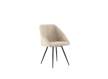 Sillon Moderno Tapizado Poli Piel Beige Patas Acero Ardusor Sillon Moderno Tapizado Poli Piel Beige Patas Acero Ardusor