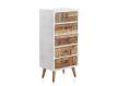 Sinfonier Blanco Decape 5 Cajones Madera Reciclada Albost Sinfonier Blanco Decape 5 Cajones Madera Reciclada Albost