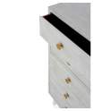 Sinfonier Moderno 5 Cajones Color Blanco Decape Abrezo Sinfonier Moderno 5 Cajones Color Blanco Decape Abrezo