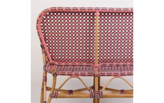 Sofa 2 Plazas Diseño Jardin Ratan y Tejido Sintetico Rock Sofa 2 Plazas Diseño Jardin Ratan y Tejido Sintetico Rock