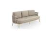 Sofa Terraza Jardin Alumino Tapizado Arena Serie Ayle Sofa Terraza Jardin Alumino Tapizado Arena Serie Ayle