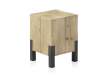 Taburete Estilo Industrial Madera Acero Serie Denisen Taburete Estilo Industrial Madera Acero Serie Denisen
