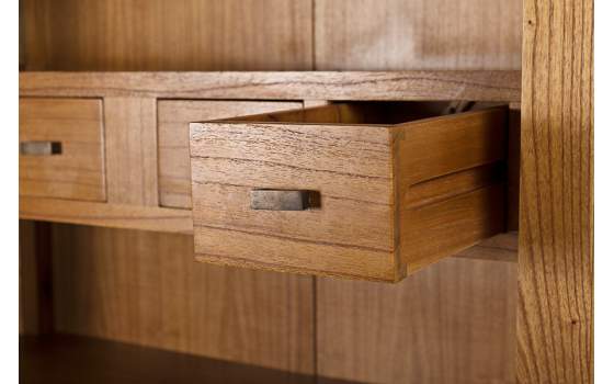 Vitrina 8 Cajones 2 Puertas Estilo Industrial Serie Madhu Vitrina 8 Cajones 2 Puertas Estilo Industrial Serie Madhu