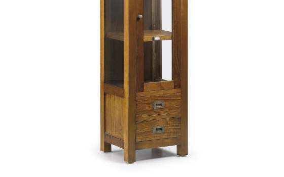 Vitrina Colonial Star 2 Cajones 1 Puerta Vitrina Colonial Star 2 Cajones 1 Puerta