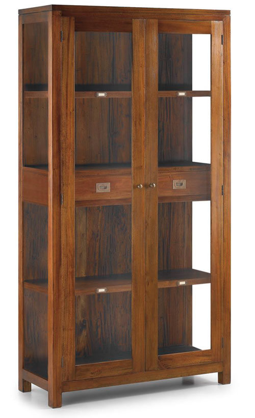 Vitrina colonial moycor, alacenas vitrianas coloniales Vitrina colonial Flamingo, Alacenas vitrinas coloniales, vitrinas madera colonial