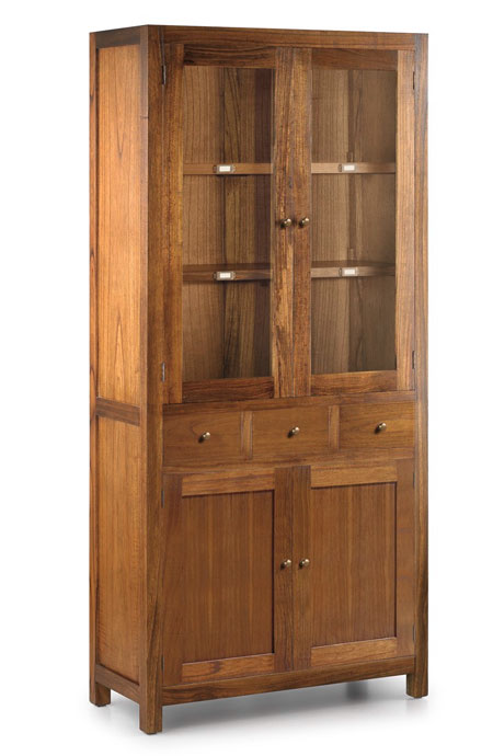 Alacenas vitrinas coloniales, vitrina colonial de madera Vitrinas coloniales, alacenas coloniales, vitrina puertas estilo colonial